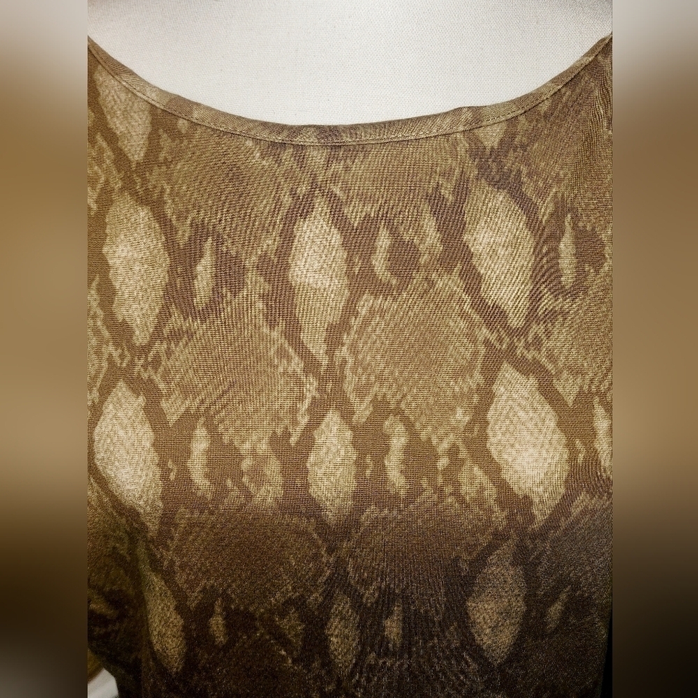 LAUREN RALPH LAUREN SNAKE PRINT DRESS - Picture 5 of 7